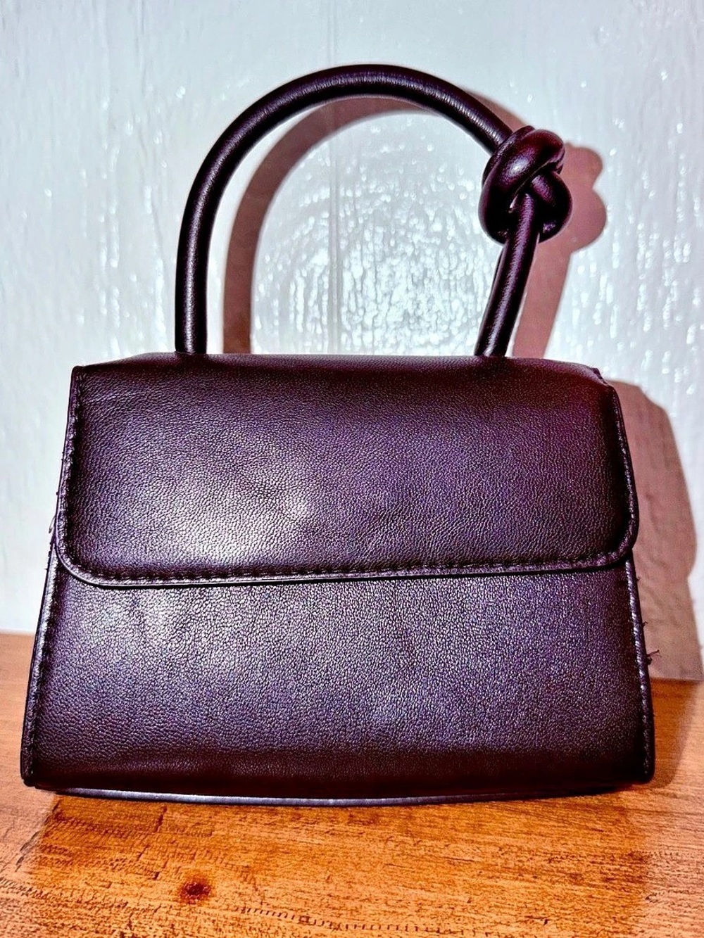 A New Day Structured Top Handle Bag Purple